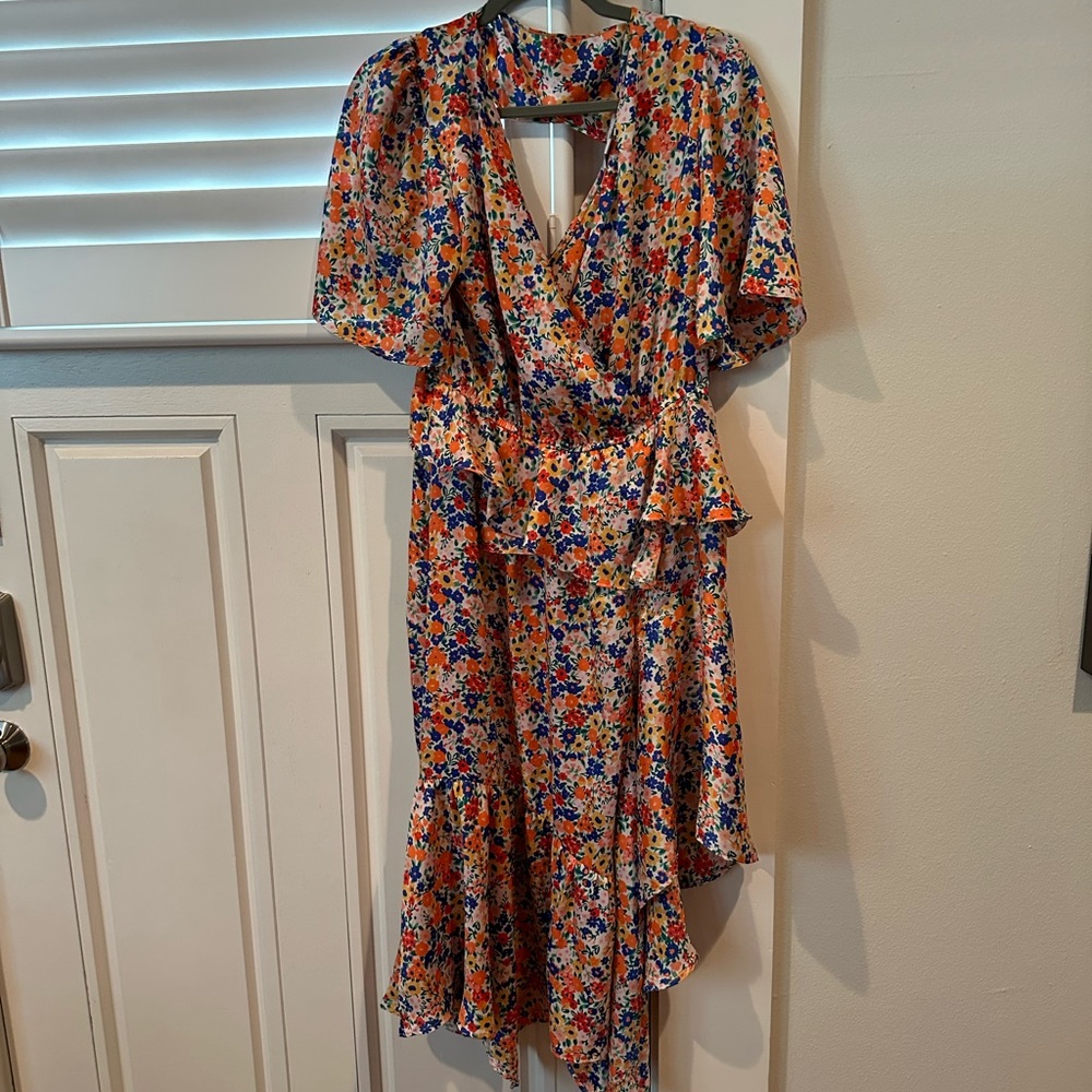 Topshop Floral Dress